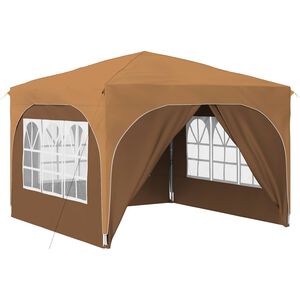 vidaXL Pop-up &scaron;ventinis palapinė 290 x 290 x 245 cm Smėlio