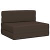 vidaXL Sulankstomas Sofas-Lova Taupe 190 x 70 x 15 cm audinys