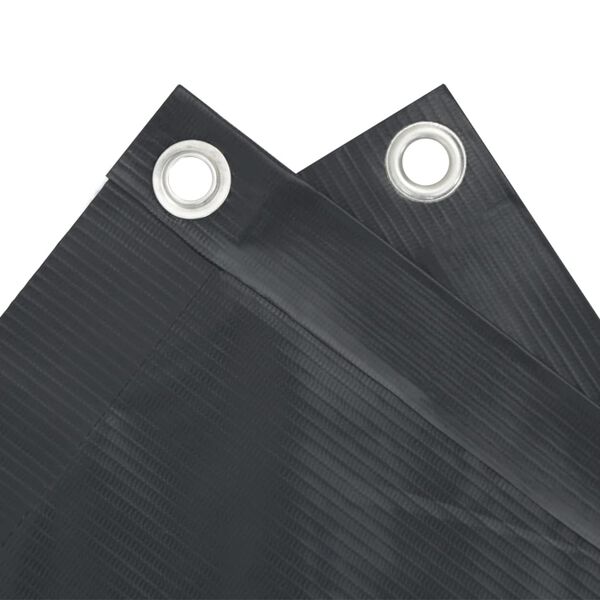 vidaXL Balkono pertvara, antracito spalvos, 90x500cm, oksfordo audinys