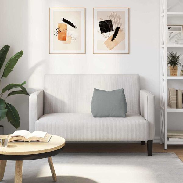 vidaXL Apsaugos Pagalvė &Scaron;viesiai pilka 45 x 20 x 35 cm audinys