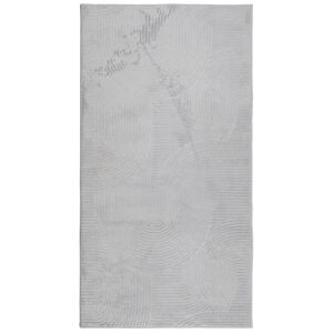 vidaXL Kilimas IZA, pilkas, 80x150cm, trumpi &scaron;ereliai