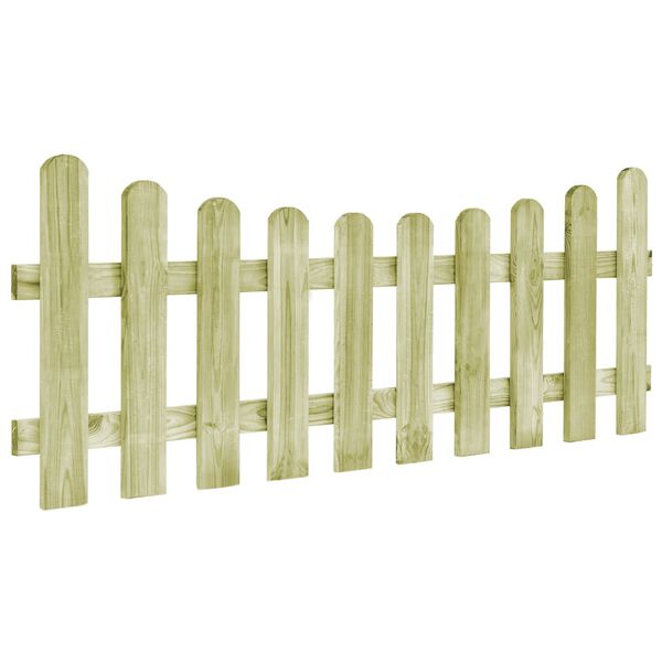 vidaXL Sodo vartai, 170x60cm, impregnuota pu&scaron;ies mediena