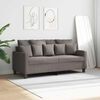 vidaXL Dvivietė sofa, taupe spalvos, 140cm, audinys