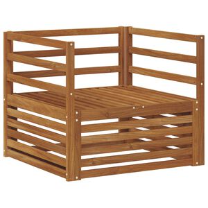 vidaXL 2 Vienetas Sofa su porankiais Natūrali