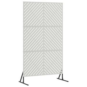 vidaXL Privatumo žaliuzės 100 x 50 x 180 cm Nerūdijantis plienas