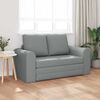 vidaXL Sofa lova 60cm &Scaron;viesiai pilka audinys