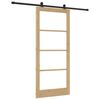 vidaXL Slankios durys ORKDAL Natūrali 93 x 211 cm