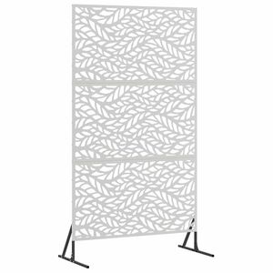 vidaXL Privatumo žaliuzės 100 x 50 x 180 cm Nerūdijantis plienas