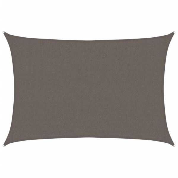 vidaXL Uždanga nuo saulės, antracito spalvos, 2,5x3,5m, HDPE, 160g/m²