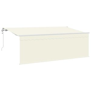 vidaXL I&scaron;traukiama markizė Kreminė 400 x 200 cm