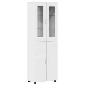 vidaXL Auk&scaron;tas spintelė FLORIN 60 x 35 x 182 cm Apdirbta mediena