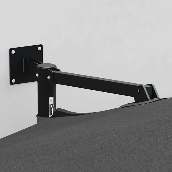 vidaXL Sodo skėtis Antracito ir juoda 248 x 248 x 148 cm