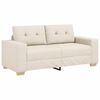 vidaXL Dvivietė sofa, lininė, 180x77x82 cm