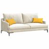 vidaXL Sofa Pagalvės 2 pcs &Scaron;viesi geltona 50 x 30 cm