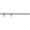 vidaXL Stumdomų spintelės durelių sistemos rinkinys, 152cm, plienas