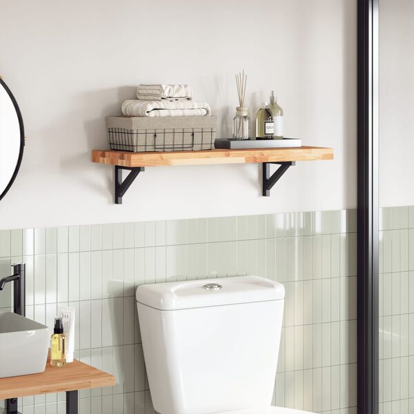 vidaXL Stalviršis, 80x30x4cm, akacijos masyvas, stačiakampis