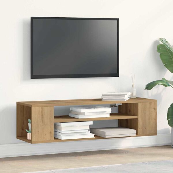 vidaXL Televizoriaus spintelė artisian oak 100 x 30 x 26,5 cm