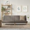 vidaXL Dvivietė sofa-lova, taupe spalvos, audinys