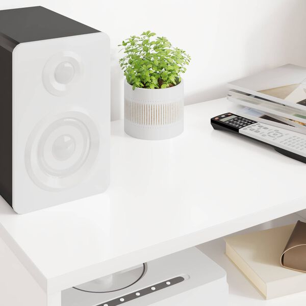 vidaXL Televizoriaus spintelė Balta 60 x 35 x 40 cm Apdirbta mediena