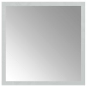 vidaXL LED vonios veidrodis Skaidrus 30 x 30 cm grūdintas stiklas