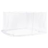 vidaXL Uodų tinklelį pavėsinei 220 mesh Balta 3,6 x 3,6 x 2 cm