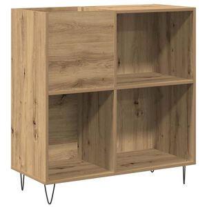 vidaXL Plok&scaron;telių spintelė artisano ąžuolo 85 x 38 x 89 cm