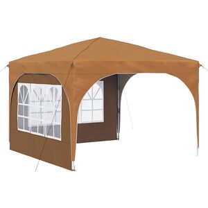vidaXL Pop-up &scaron;ventinis palapinė 290 x 290 x 245 cm Smėlio