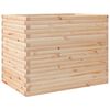 vidaXL Sodo lovelis, 90x60x68,5cm, pu&scaron;ies medienos masyvas
