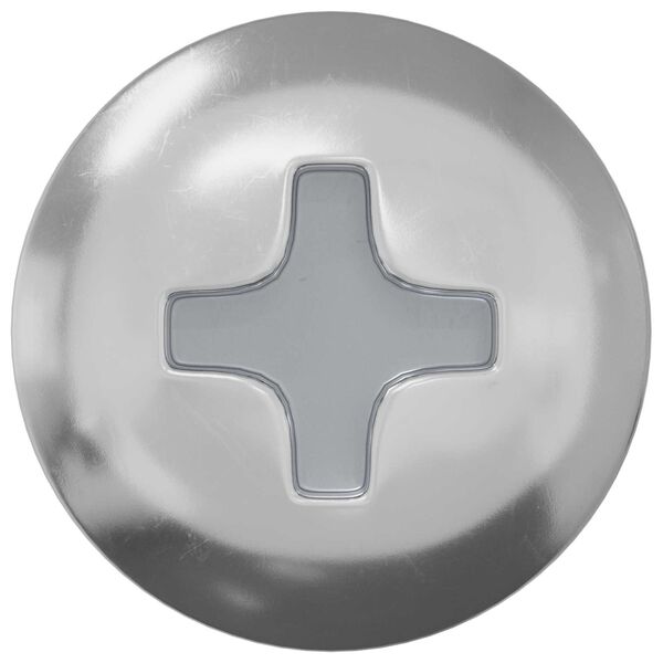 vidaXL Savaranki&scaron;kai įsukamas vienas 2 pcs Cinkuota 4 x 25 mm Plienas