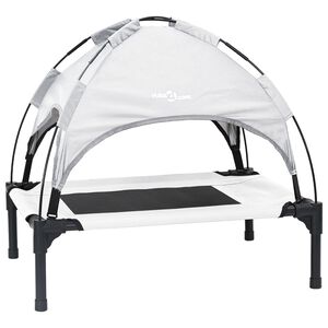 vidaXL Šuo Lova Sidabrinė Pilka 62 x 48 x 61 cm Plienas