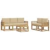 vidaXL Lauko sofos komplektas 6 pcs
