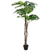 vidaXL Dirbtinė Monstera Augalas Žalia 94 x 18 x 170 cm