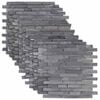 vidaXL Mozaikos plytelės Pilka 30 x 30 cm Marmuras