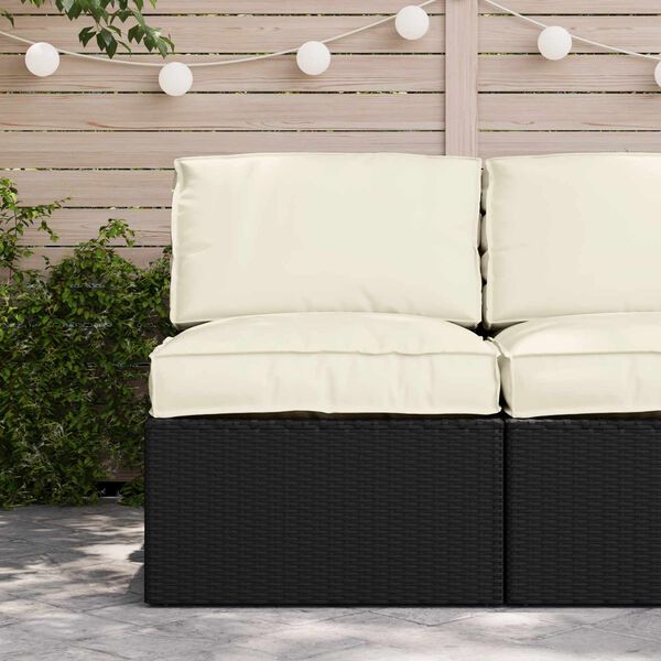 vidaXL Pallet pagalvių rinkinys 2 pcs Kreminė Oksfordo audinys