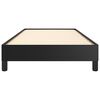 vidaXL Lovos rėmas, juodos spalvos, 80x200cm, dirbtinė oda