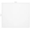vidaXL Stalo apsauga, permatoma, 90x90cm, 1,6mm, PVC