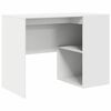 vidaXL Stalas Balta Apdirbta mediena 102 x 50 x 75 cm