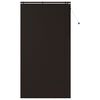 vidaXL Venecijos žaliuzės Tamsiai rudas 125 x 250 cm 35 mm