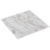 vidaXL Savesiūnančių Grindų Plok&scaron;tės Balta ir ruda 30,5 x 30,5 cm