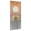 vidaXL Kenkėjų Durų Užuolaida multicolor 200 x 90 cm Bambukas