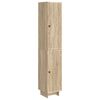 vidaXL Spintelė 2 pcs Sonoma ąžuolas 34,5 x 33 x 90 cm