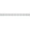 vidaXL Vielinė tinklinė tvora su smaigais, žalios spalvos, 1,8x25m