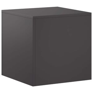 vidaXL Augalų stovas Juoda 40 x 40 x 40 cm Plienas