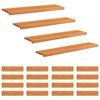 vidaXL Laiptų pakopos 20 vnt. 110 x 30 x 2 cm &Scaron;viesiai rudas