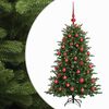 vidaXL Dirbtinė kalėdinė eglutė su rutuliuku 120 cm 150 LED