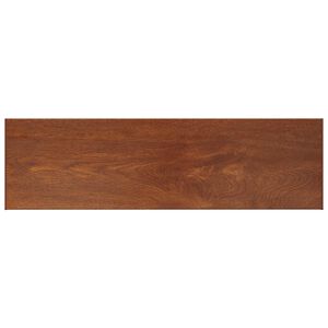vidaXL Langų palangė Ruda mediena 140 x 40 x 4,5 cm PVC