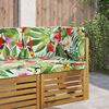 vidaXL Lauko sofa pagalvėlė 3 pcs spalvingas Poliesteris