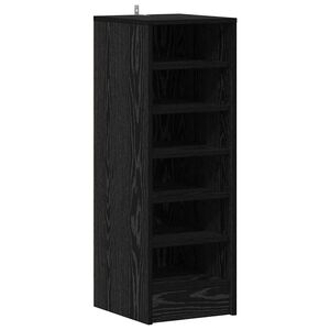 vidaXL Batu skrynia 32 x 35 x 90 cm Apdirbta mediena Juodojo ąžuolo