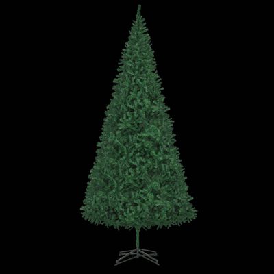 vidaXL Dirbtinė apšviesta Kalėdų eglutė, žalios spalvos, 500cm