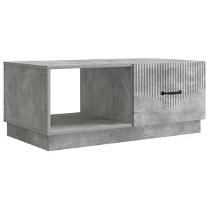 vidaXL Kavos staliukas Betono pilka 90 x 50 x 37 cm Apdirbta mediena